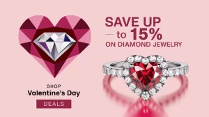 Save Up to 15% on Diamond Jewelry: Shop Valentine’s Day Deals at Grand Diamonds